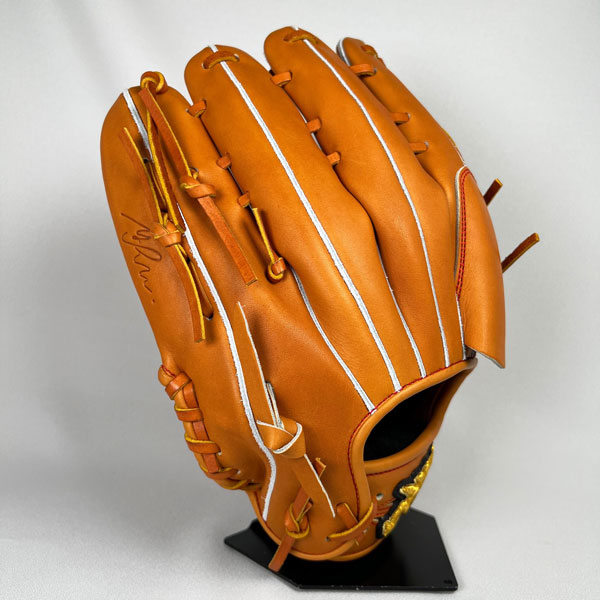 未使用 RYU リュウ 硬式 左 投手用 キャメル色 未使用RYUリュウ硬式左