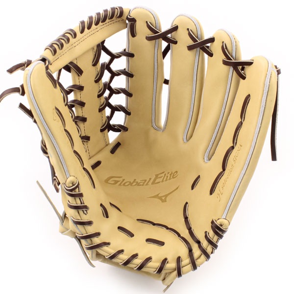 Mizuno 野球グローブ 硬式右投げ用 キャメル