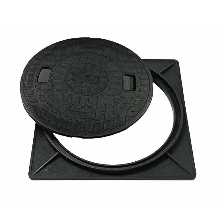 楽天市場】城東リプロン マンホール 蓋 耐圧 角枠付き マンホール