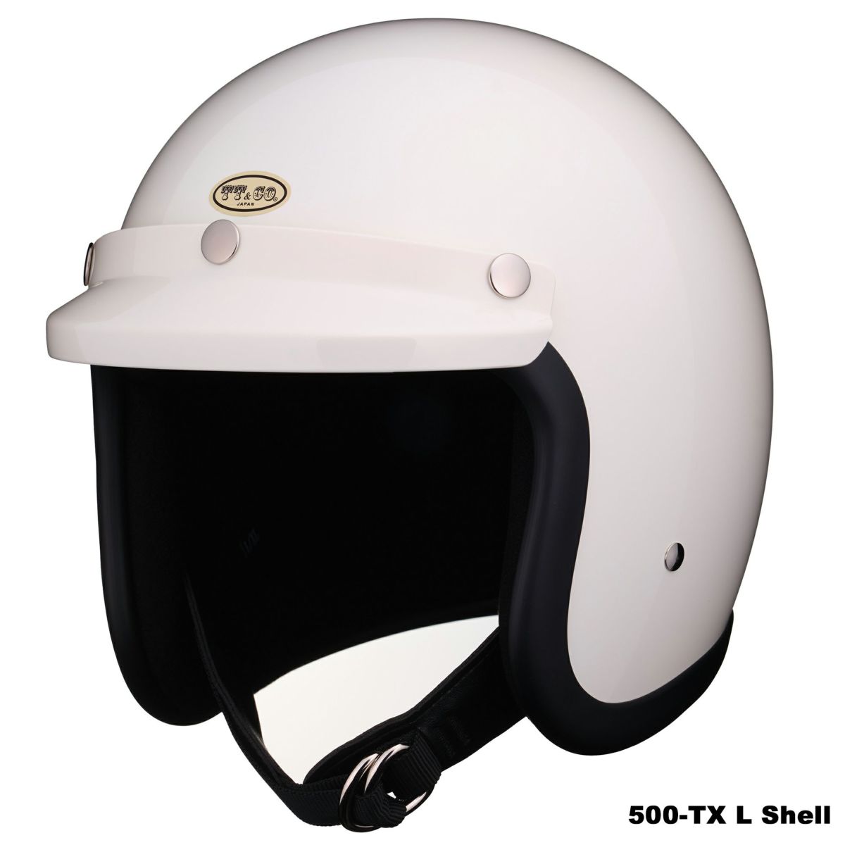 楽天市場】TT&CO. 500-TX 専用バイザー アイボリー ジェットヘルメット