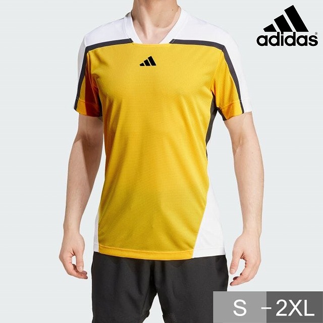 楽天市場】テニス アディダス ゲームシャツ メンズ 半袖 丸首 テニス