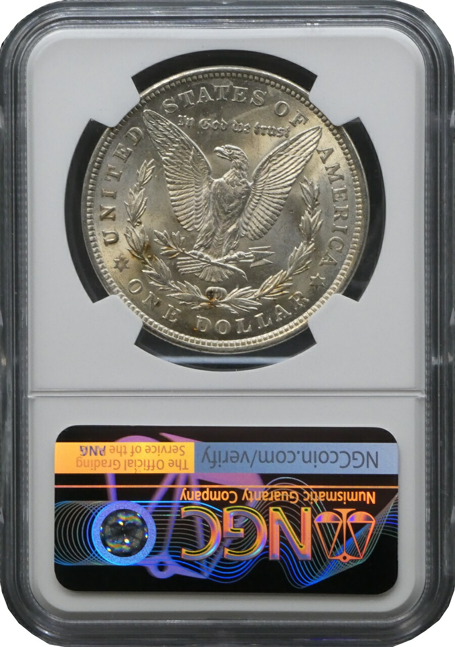 楽天市場】NGC MS62 モルガンダラー モルガン1ドル銀貨 1921年