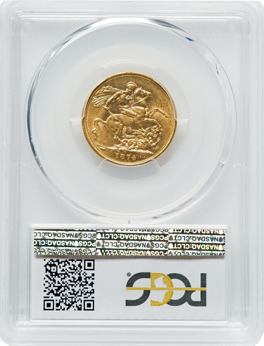 楽天市場】PCGS鑑定 AU58 オーストラリア ビクトリア女王 ソブリン金貨