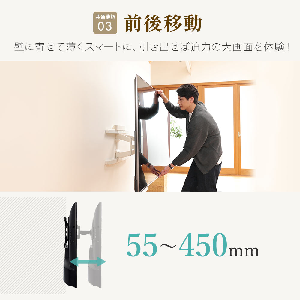 楽天市場】テレビ壁掛け金具 テレビ壁掛金具 壁掛けテレビ テレビ