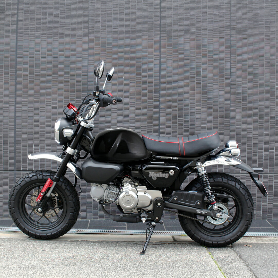 楽天市場】TWR モンキー125 用 ローダウン シート タンデムベルト付き