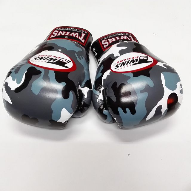 楽天市場】TWINS SPECIAL ボクシンググローブ 12oz 迷彩黒 /ボクシング