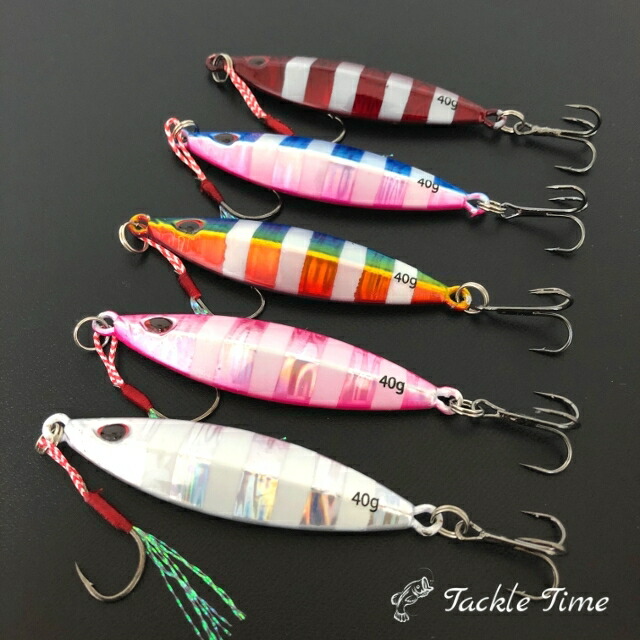 楽天市場】【送料無料】メタルジグ セット 40g ショア ジギング ルアー