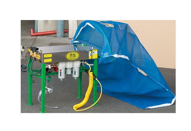 楽天市場】長ネギ皮剥き機 マツモト むきむき NEWEMM型【38-44