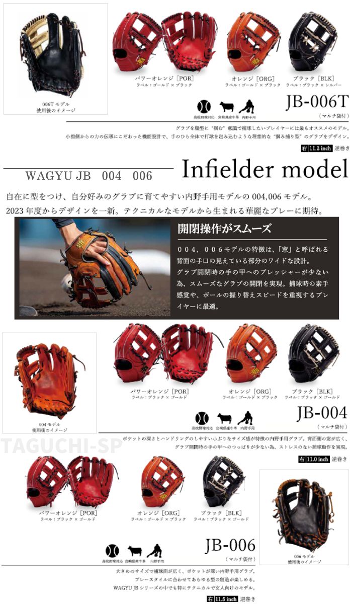 楽天市場】【WAGYU JB 硬式オーダーグラブ】和牛JB ボールパークドット