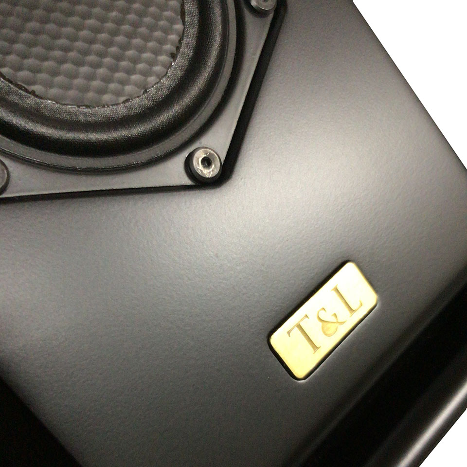 楽天市場】F-801 T&L スピーカー ブックシェルフ フロント 小型 平板