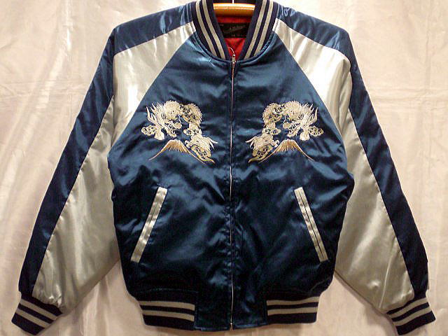 楽天市場】スカジャン 花龍刺繍 日本製本格刺繍 : takafuku 1915 楽天