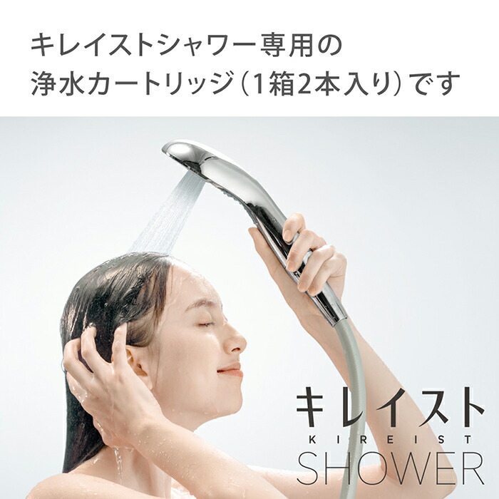 楽天市場】キレイストシャワー 浄水カートリッジ 2個入 タカギ
