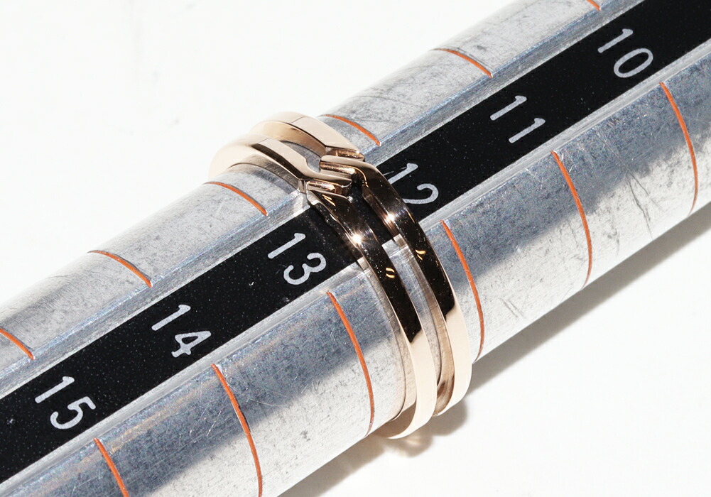 楽天市場】グッチ 指輪 K18PG インフィニティリング 幅4ミリ 日本限定