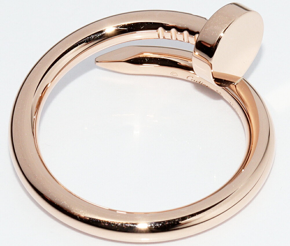 楽天市場】カルティエ 指輪 K18PG ジュストアンクルリング クラシック