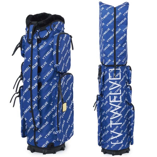 V12 自立キャディバッグ 8.5インチ ブルー
