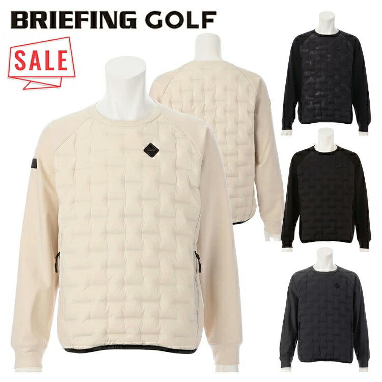 楽天市場】ブリーフィング ゴルフ トレーナー メンズ ダウン クルー