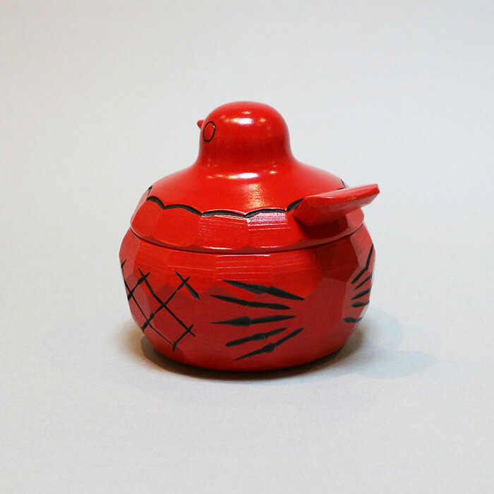 楽天市場】鳩のボンボン入れ 【鳩シリーズ】 信州の木彫ー農民美術ー