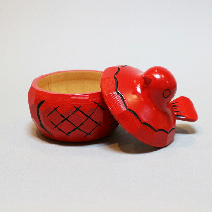 楽天市場】鳩のボンボン入れ 【鳩シリーズ】 信州の木彫ー農民美術ー