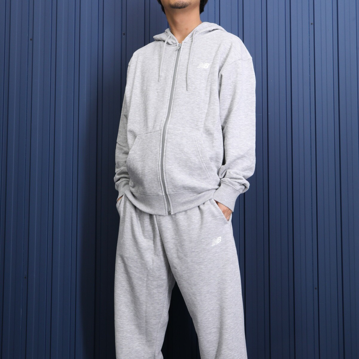 楽天市場】ニューバランス スウェット 上下 メンズ セットアップ ロゴ