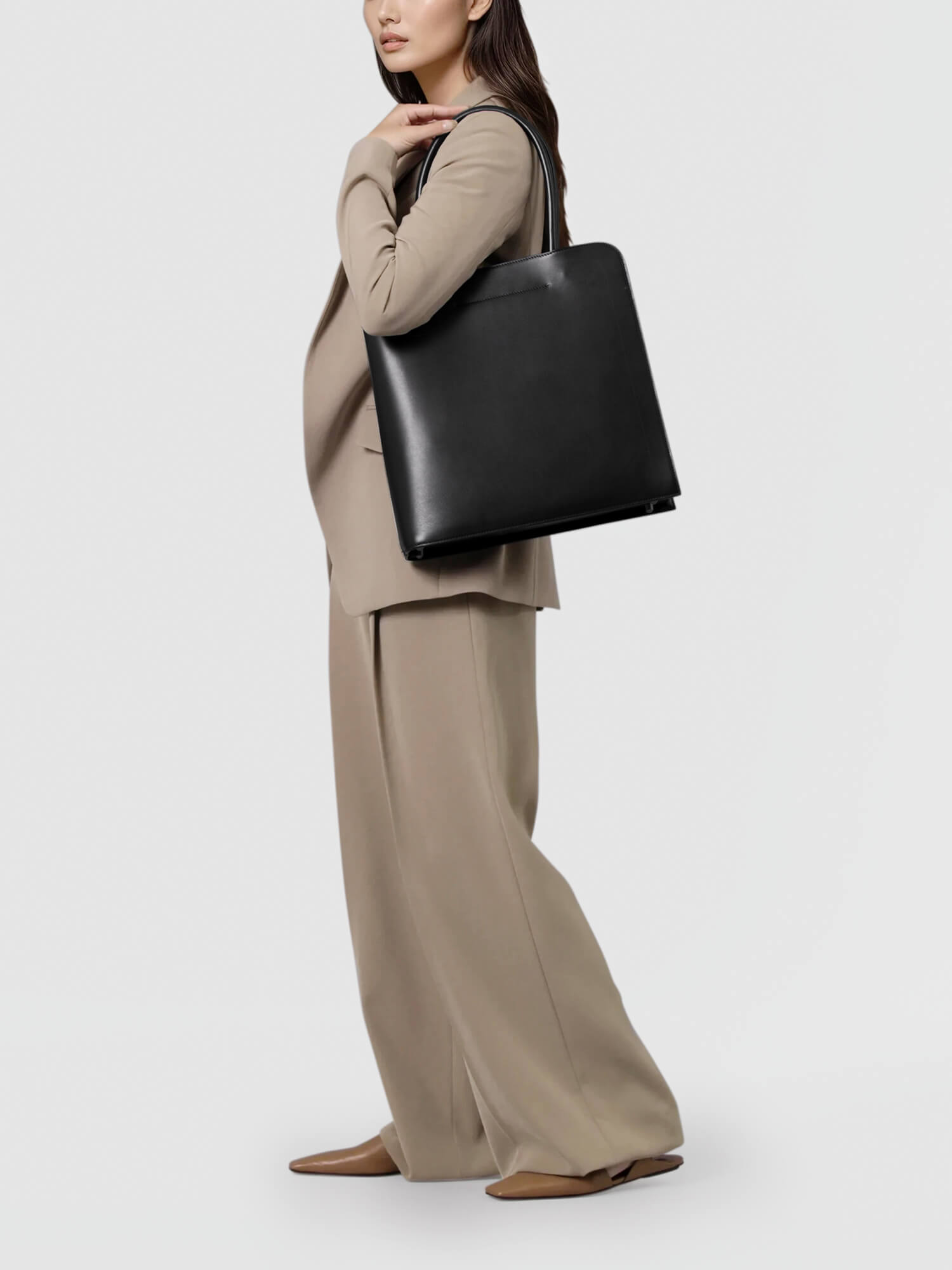 楽天市場】【土屋鞄公式】ブラックヌメ ブックトート : 土屋鞄製造所