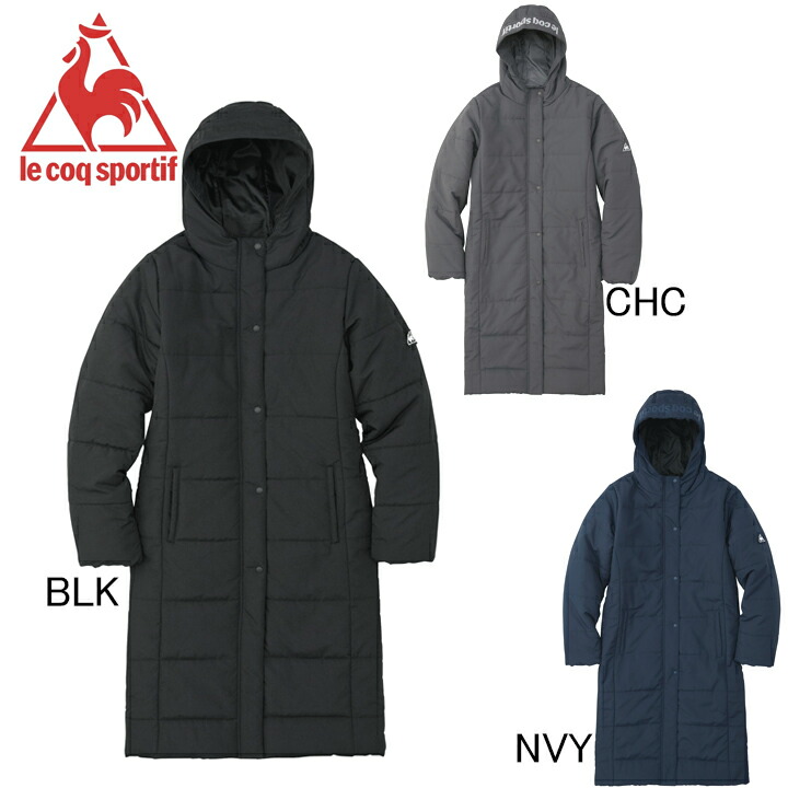 楽天市場】ルコック le coq sportif レディース フード付き 中綿