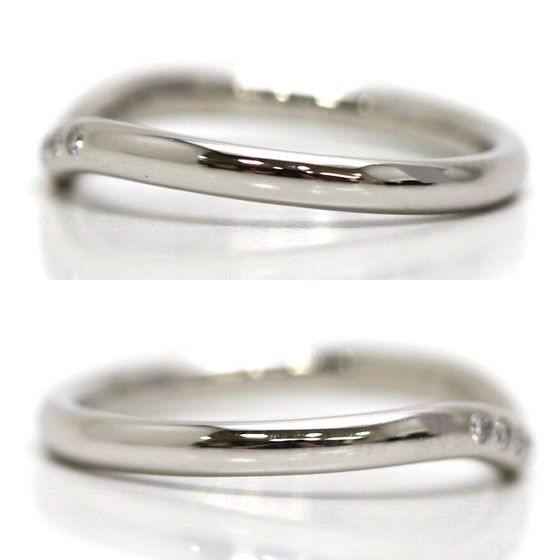 楽天市場】Tiffany&Co. ティファニー バンドリング ダイヤモンド Pt950