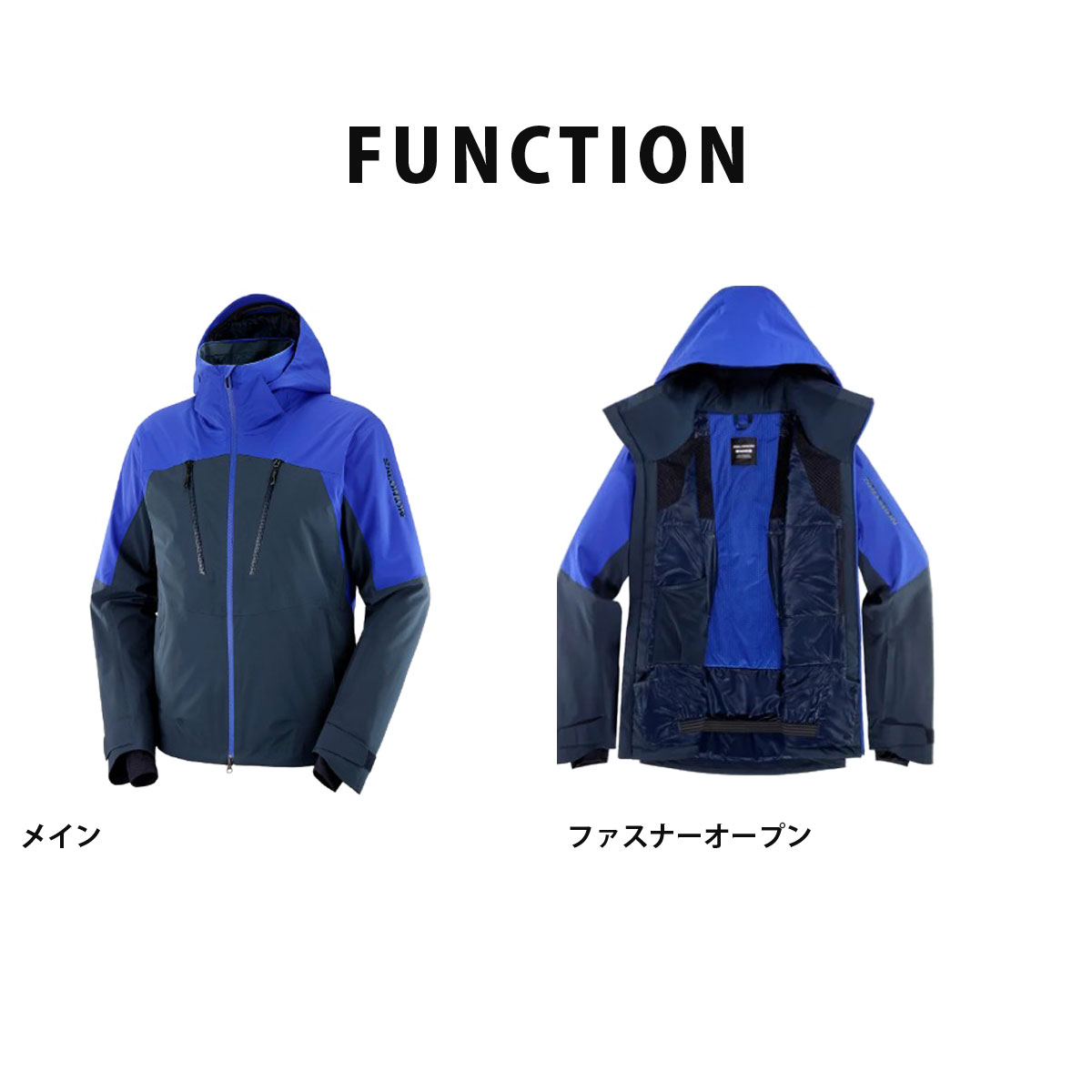 楽天市場】スキーウェア メンズ スキージャケット サロモン SALOMON