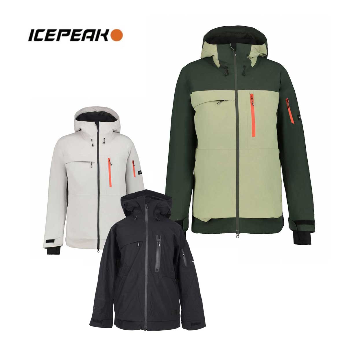 楽天市場】ICEPEAK アイスピーク スキーウェア ジャケット メンズ