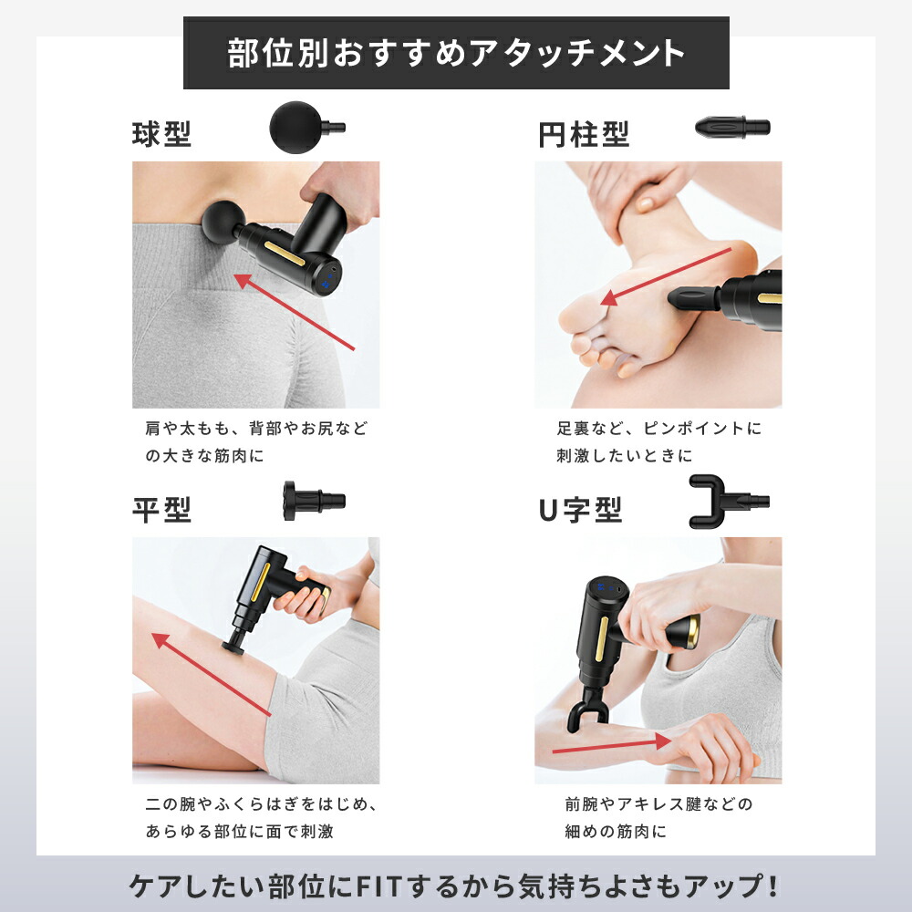 楽天市場】＼激安！半額クーポン適用で3,990円／ マッサージガン