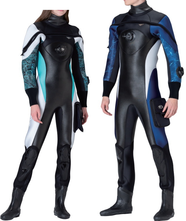 楽天市場】ワールドダイブ ドライスーツ MF1 3.5mm＊ソフトラジアル＋
