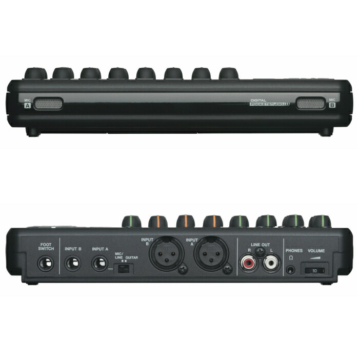 楽天市場】TASCAM(タスカム) DP-008EX マルチトラックレコーダー