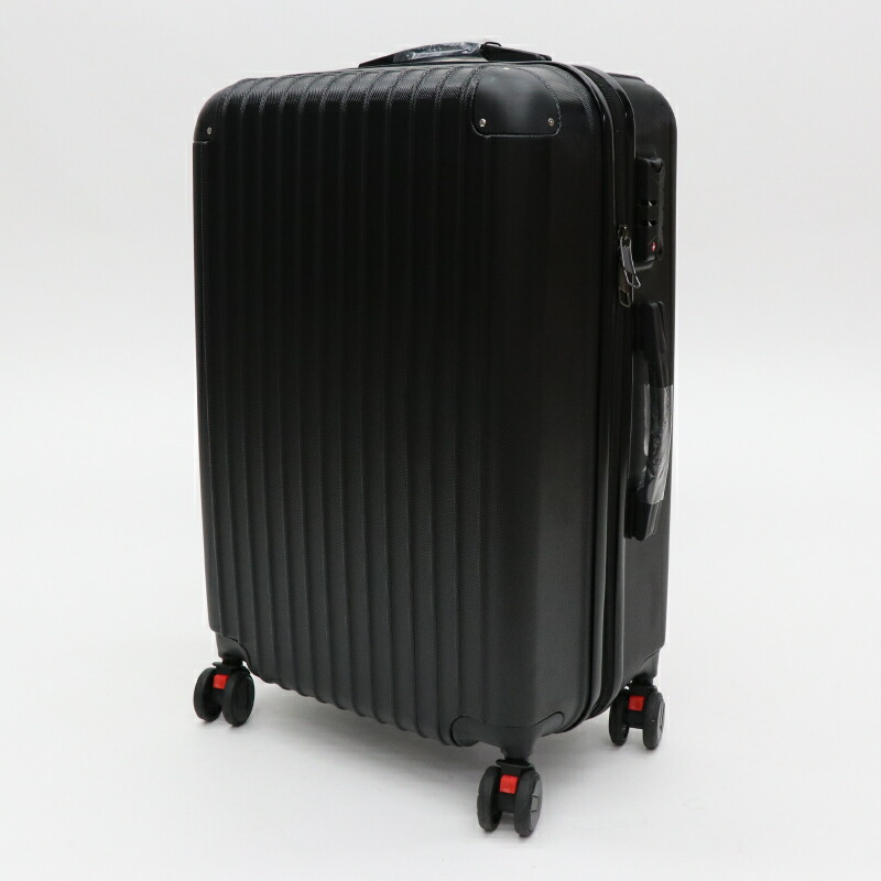 楽天市場】【2サイズセット】軽量樹脂製キャリーケース ブラック