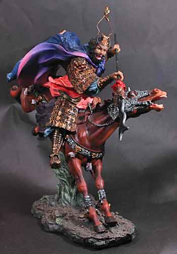 楽天市場】三国志フィギュア張飛 (彩色仕上げ) 【正子公也原作】 大