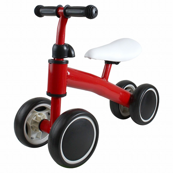 楽天市場】1歳-4歳 子供用 キッズバイク 4輪 ペダルなし 室内/屋外