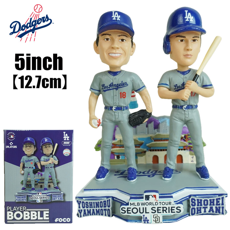 楽天市場】大谷翔平 山本由伸 ボブルヘッド 5インチFOCO MLB BIG HEADS