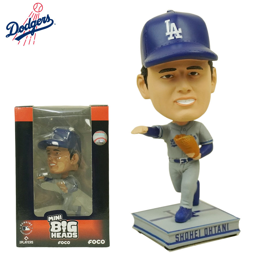 楽天市場】大谷翔平 ボブルヘッド シリアルナンバー入りFOCO 4.5インチ