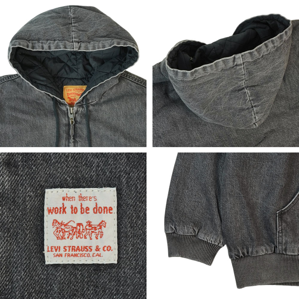 楽天市場】リーバイス LEVI'Sフード付デニムジップジャケット Potrero