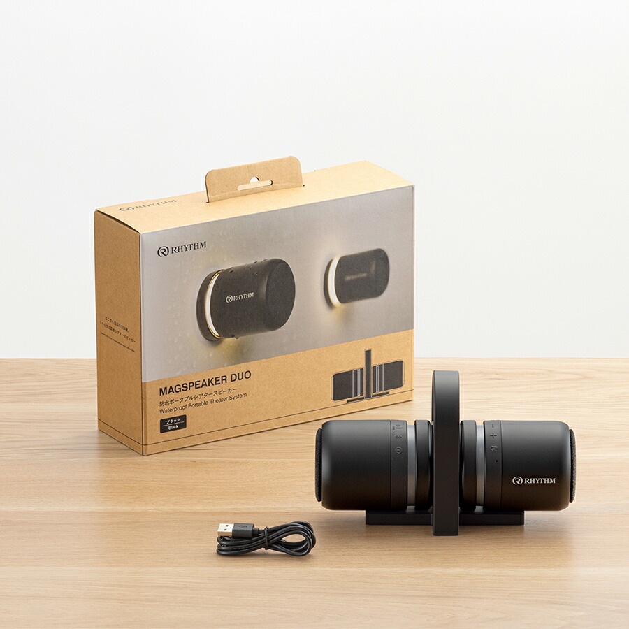 楽天市場】《選べる2色》リズム ポータブル スピーカー Bluetooth 高