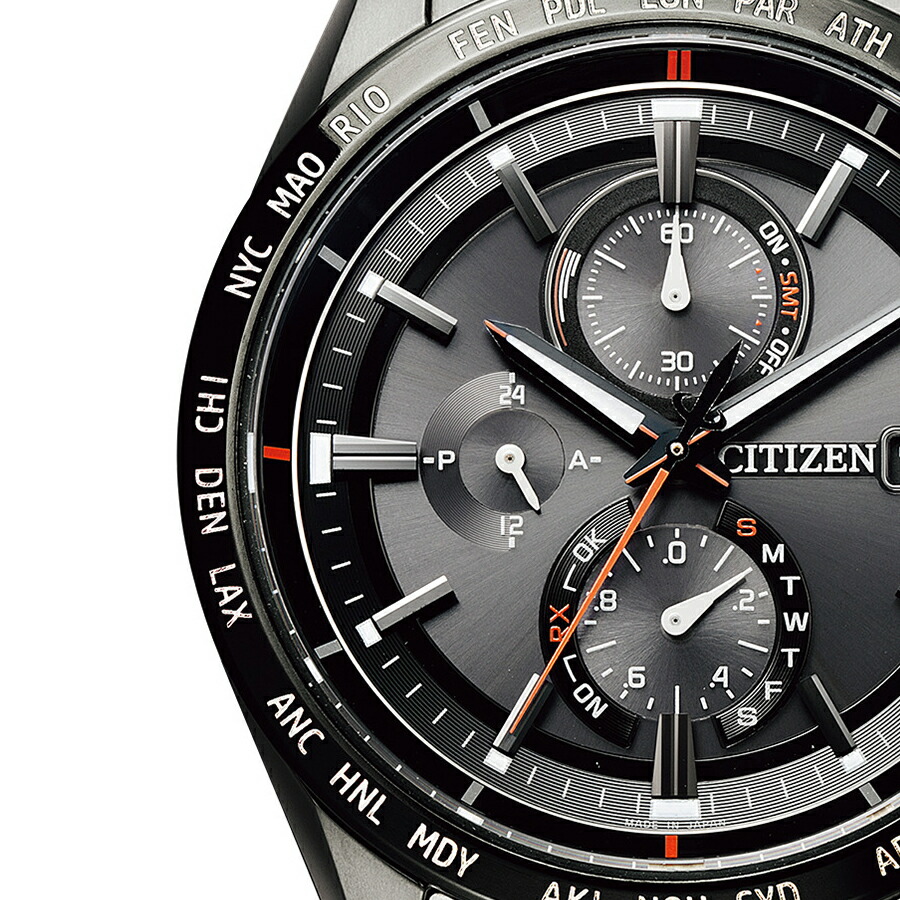 楽天市場】シチズン アテッサ ACT Line アクトライン ブラックチタン