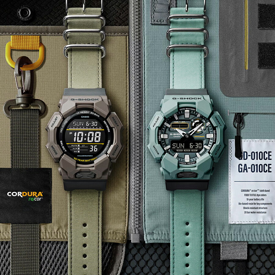 楽天市場】G-SHOCK 10年バッテリー ビッグケース 赤かぶ GA-010CE-2AJF