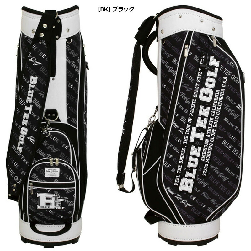 楽天市場】ブルーティーゴルフ 9型 ボーダー柄 キャディバッグ BTG