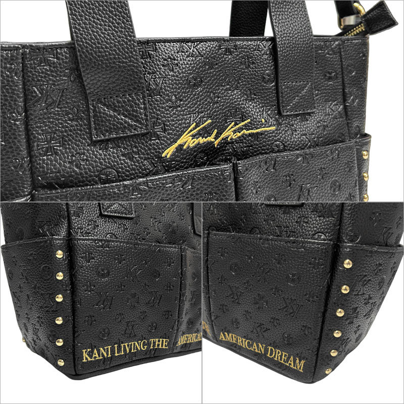 楽天市場】カールカナイゴルフ ミニトートバッグ モノグラム 243KG8501