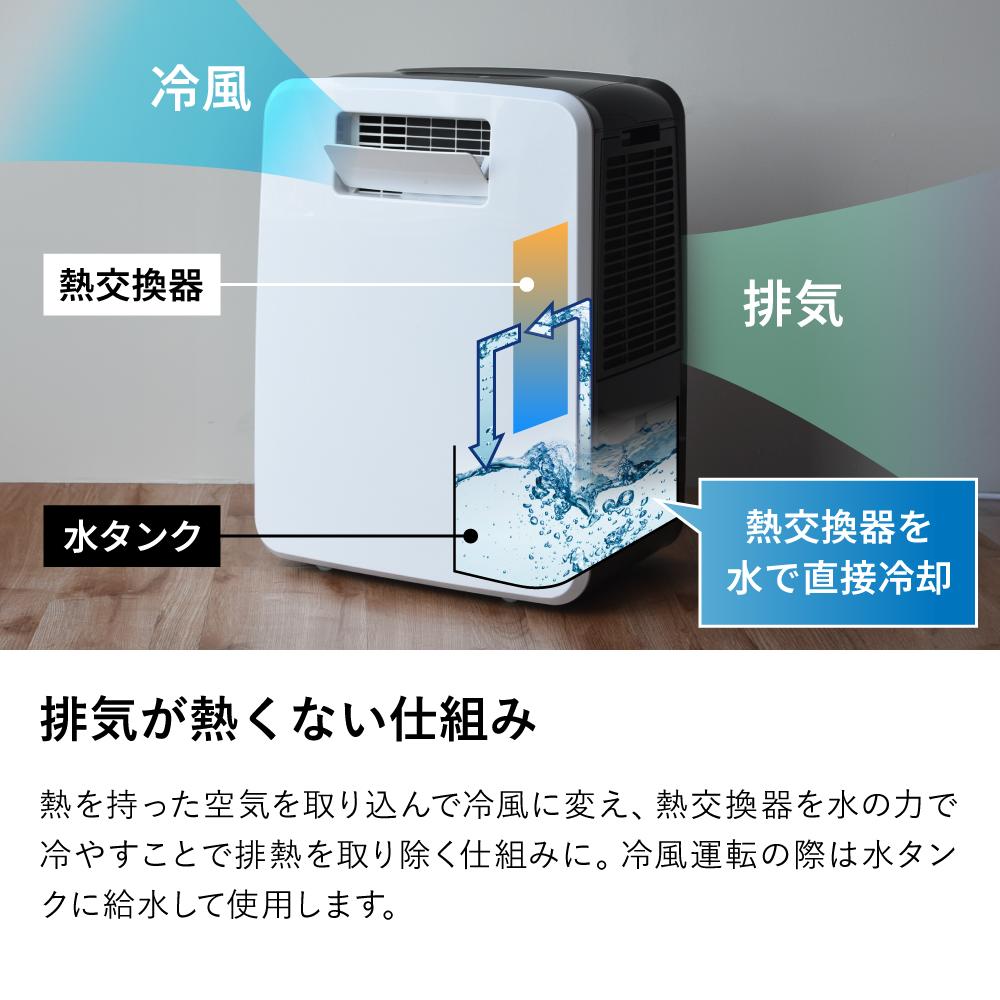 楽天市場】スポットクーラー 家庭用 ダクト不要 ダクトレス ヒーター