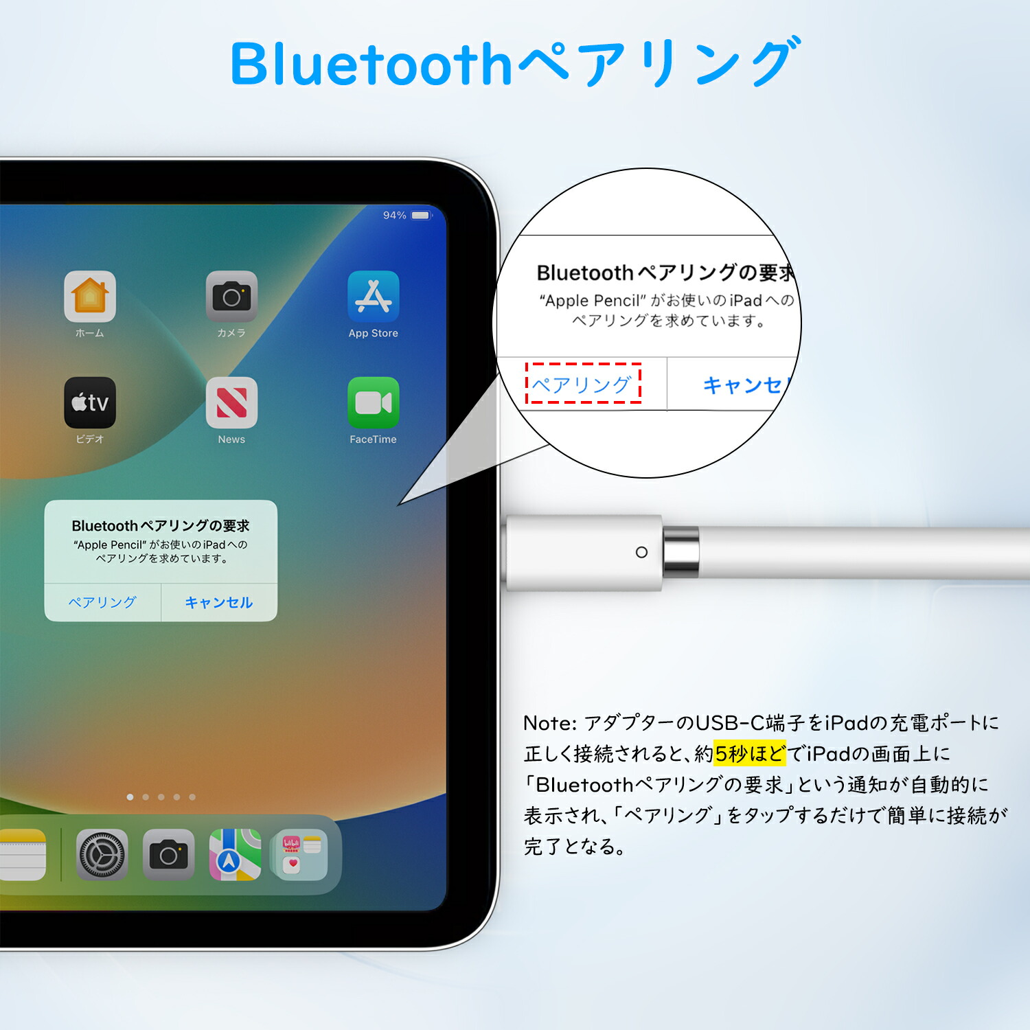 楽天市場】【iPad第10世代/A16とのペアリング対応】MoKo ApplePencil