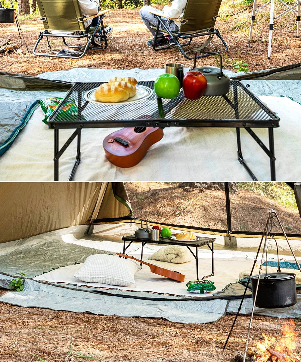 楽天市場】TIMBER RIDGE アウトドアテーブル キャンプ用テーブル