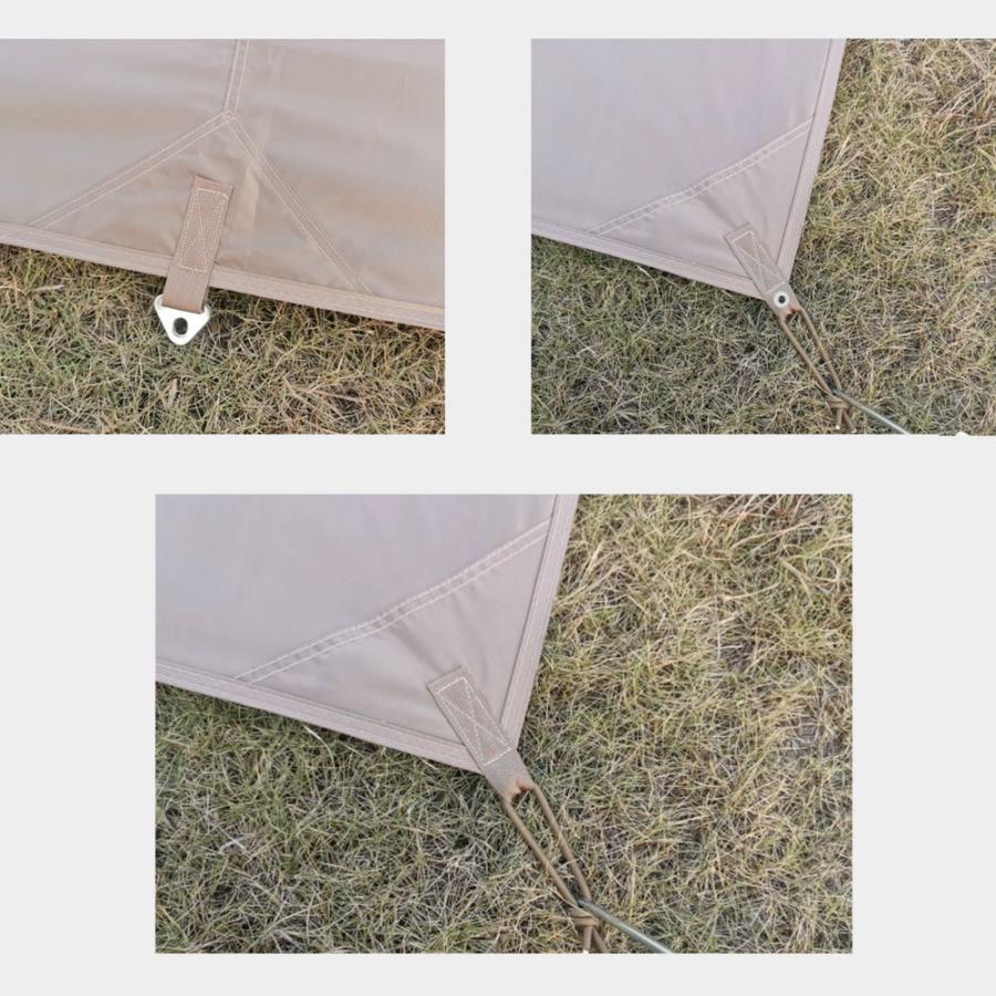 楽天市場】ネイチャーハイクVillage 13.0交換対応グランドシート 防水