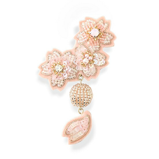 楽天市場】チリア 田川啓二 花びらが揺れる桜ブローチ オート