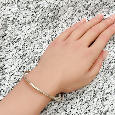 楽天市場】【クーポン】【送料無料】カレンシルバー カレン族バングル