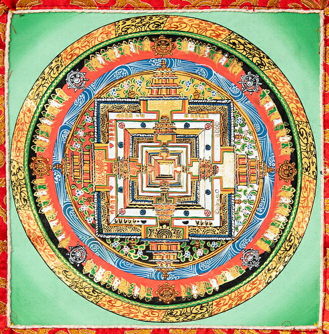 楽天市場】【送料無料】 〔一点物〕装丁付肉筆仏画（タンカ） カーラ