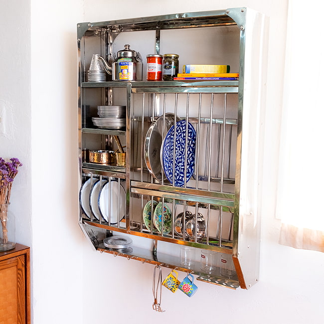 楽天市場】【送料無料】 〔約98.5cm*約76cm〕魅せる収納 インドから